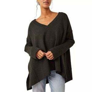 Free People Women's Orion A Line Tunic Sweater Size Small